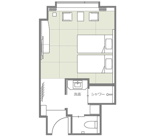日式客房平面图
