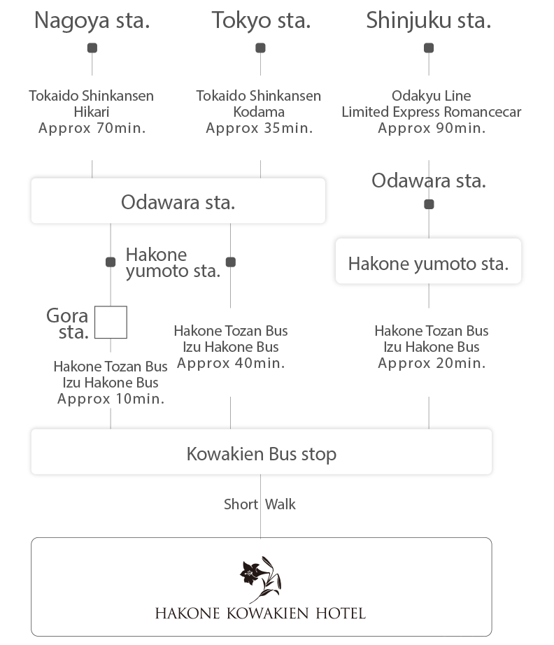 Train access chart