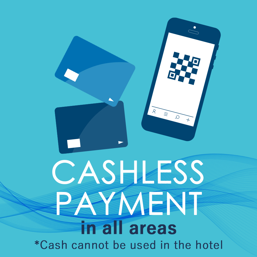 Cashless payment in all areas