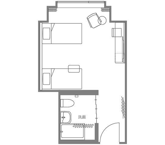 Universal Design Room Floor plan images