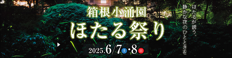 ほたる祭りのバナー